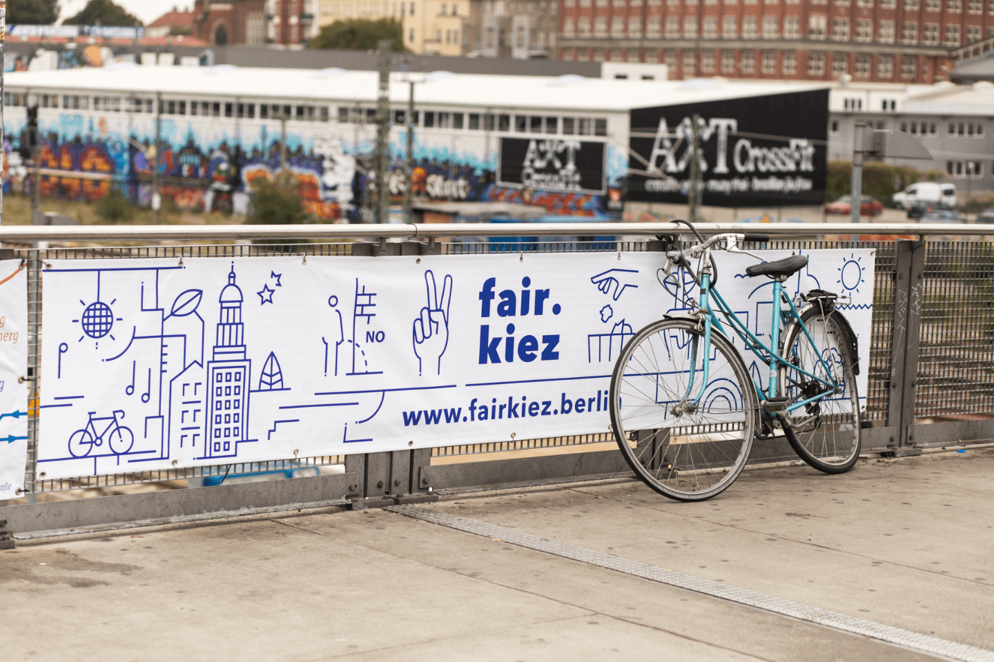 S Bahnhof Warschauer Straße FairKiez Design